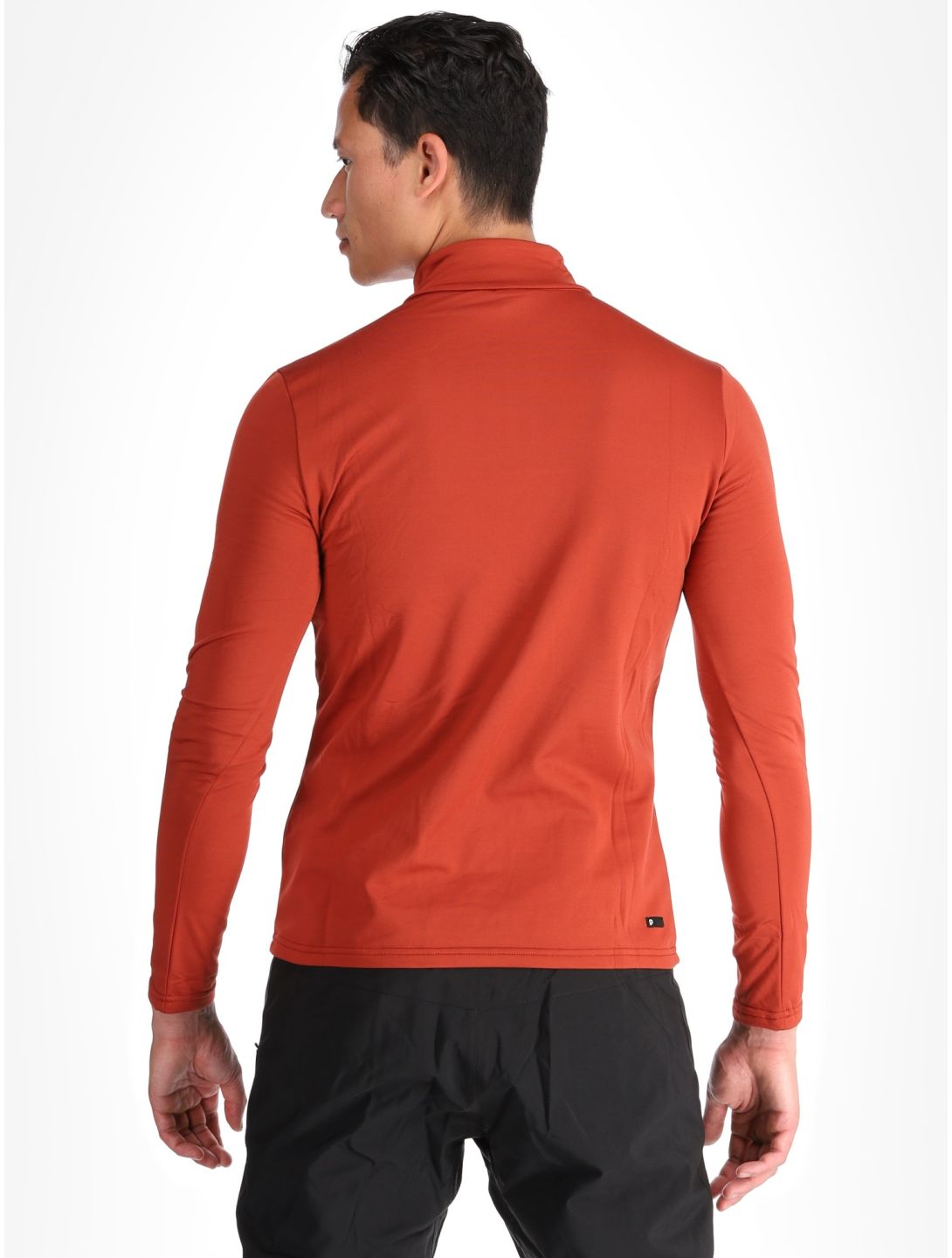 Protest, REWILL 1/4 zip top GA Ski pully heren Barn Red Rood 