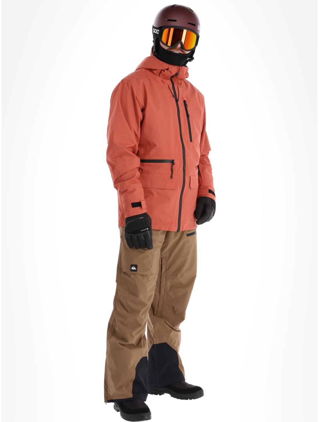 Quiksilver, Carlson ski-jas heren Marsala rood 