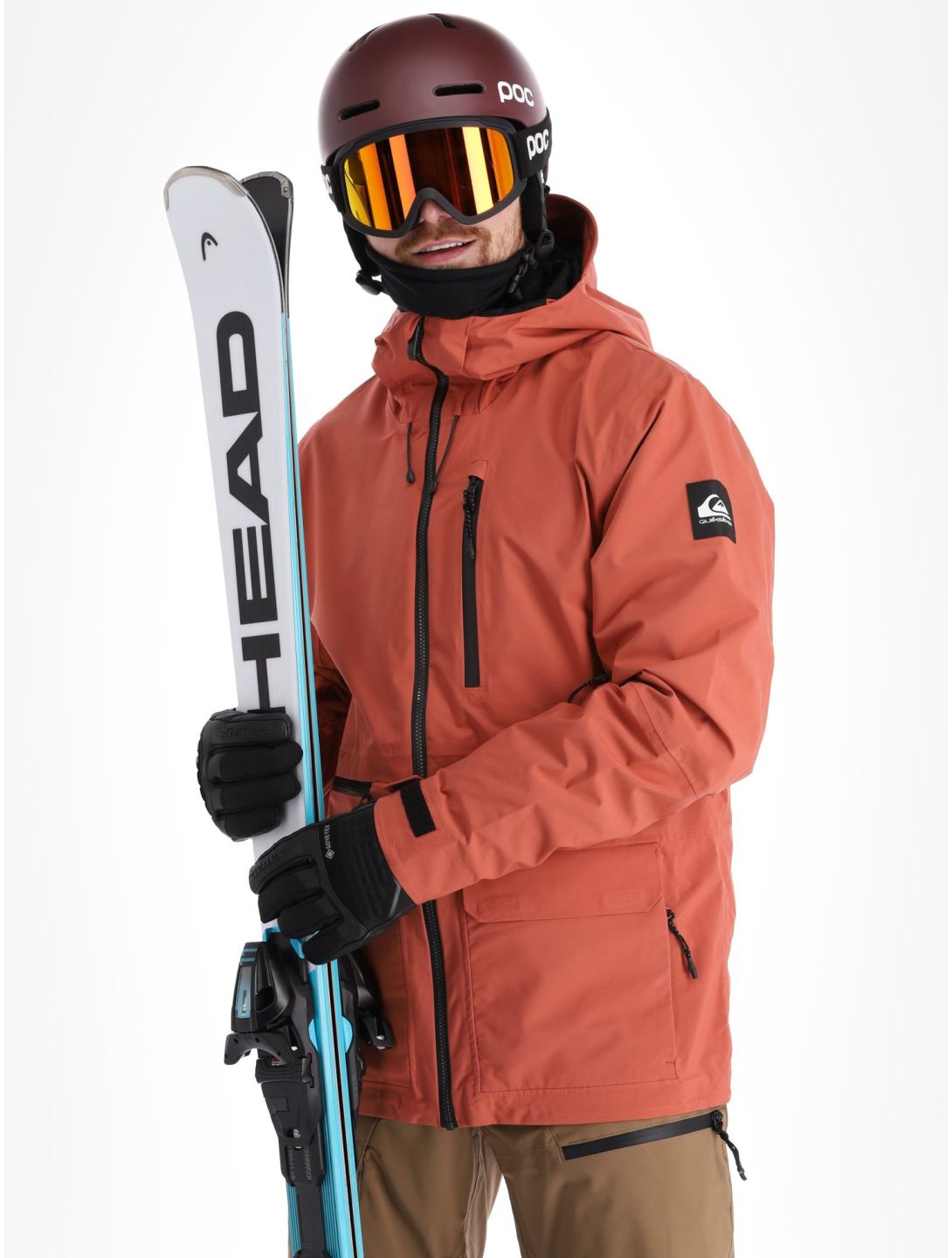 Quiksilver, Carlson ski-jas heren Marsala rood 