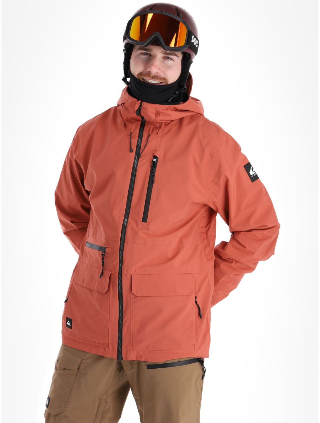 Quiksilver, Carlson ski-jas heren Marsala rood 