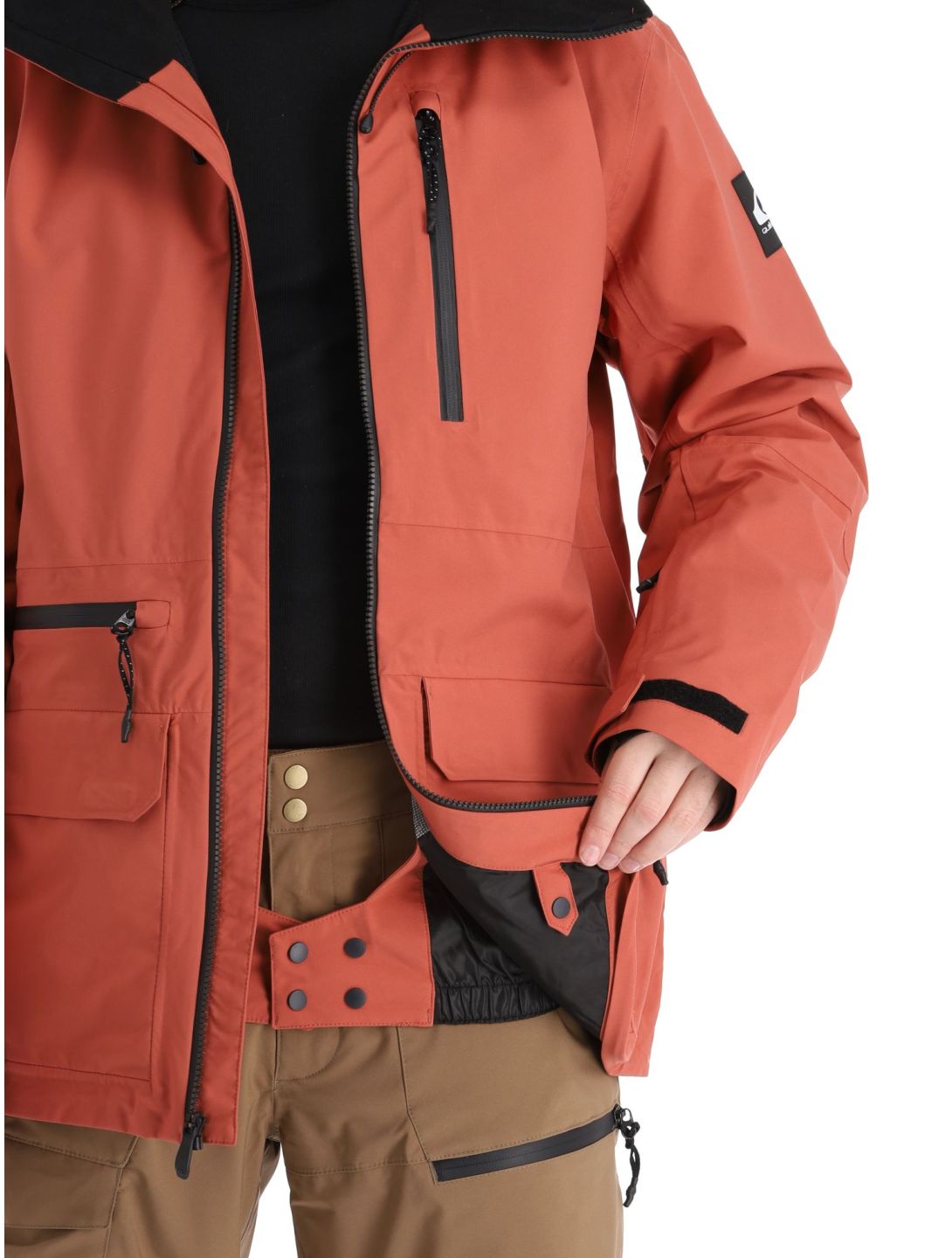 Quiksilver, Carlson ski-jas heren Marsala rood 