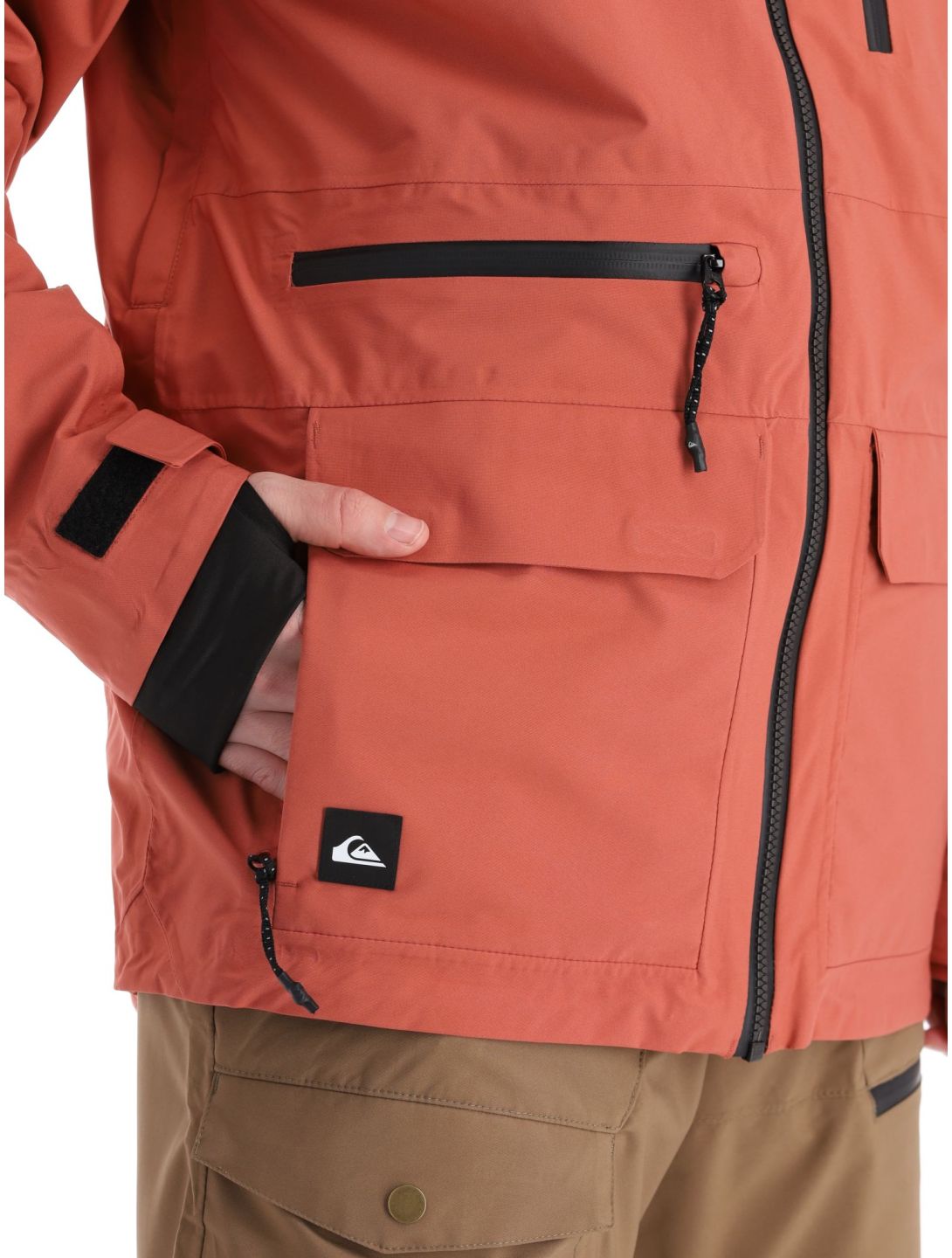 Quiksilver, Carlson ski-jas heren Marsala rood 