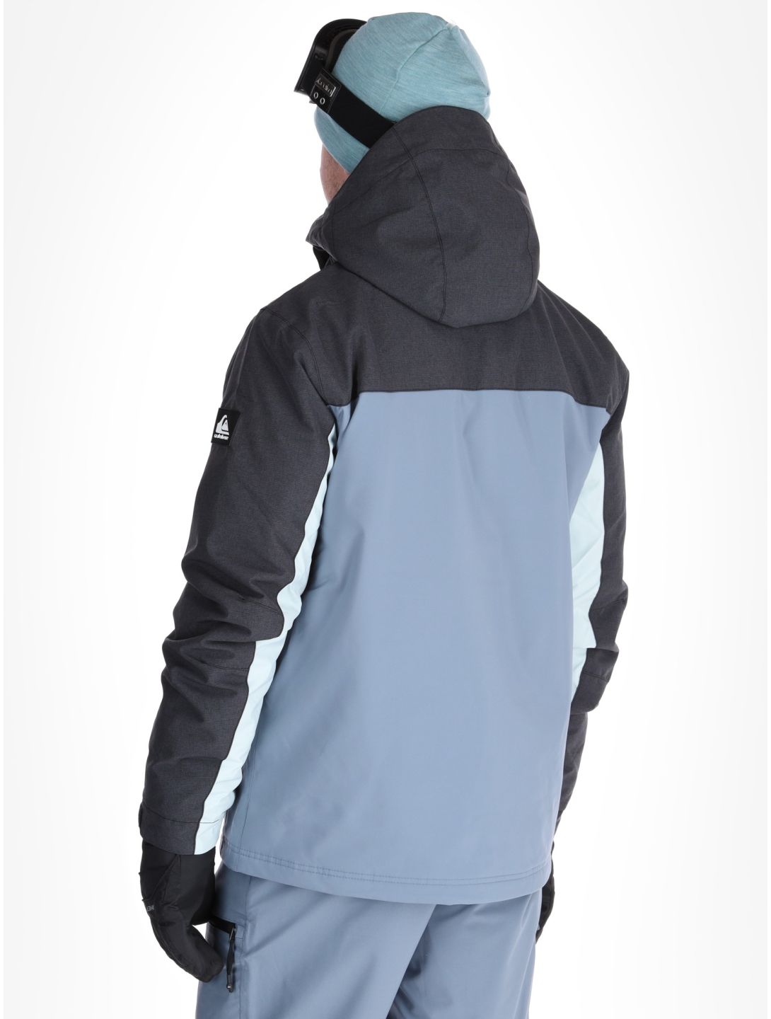 Quiksilver, Dawson AA Jas gevoerd heren Flint Stone Grijs 