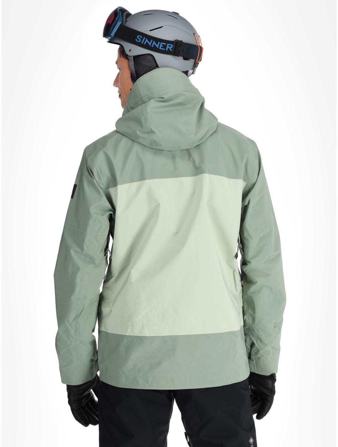 Quiksilver, Forever Strecht Gore-Tex AA Jas gevoerd heren Sea Spray Groen 