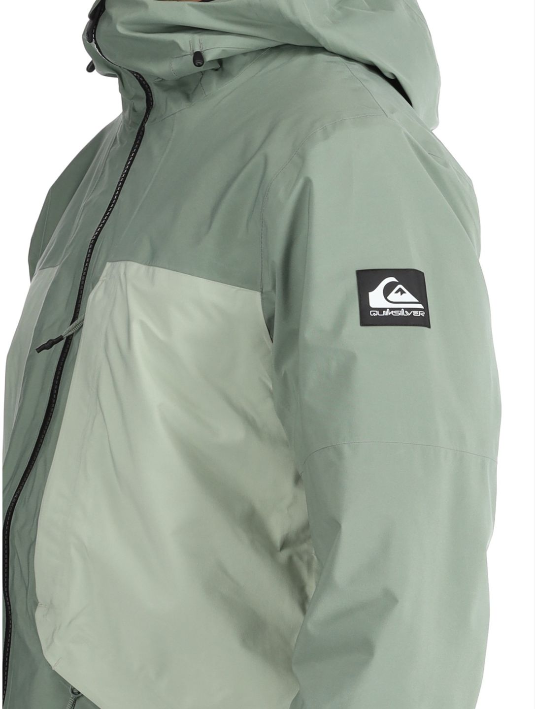 Quiksilver, Forever Strecht Gore-Tex AA Jas gevoerd heren Sea Spray Groen 