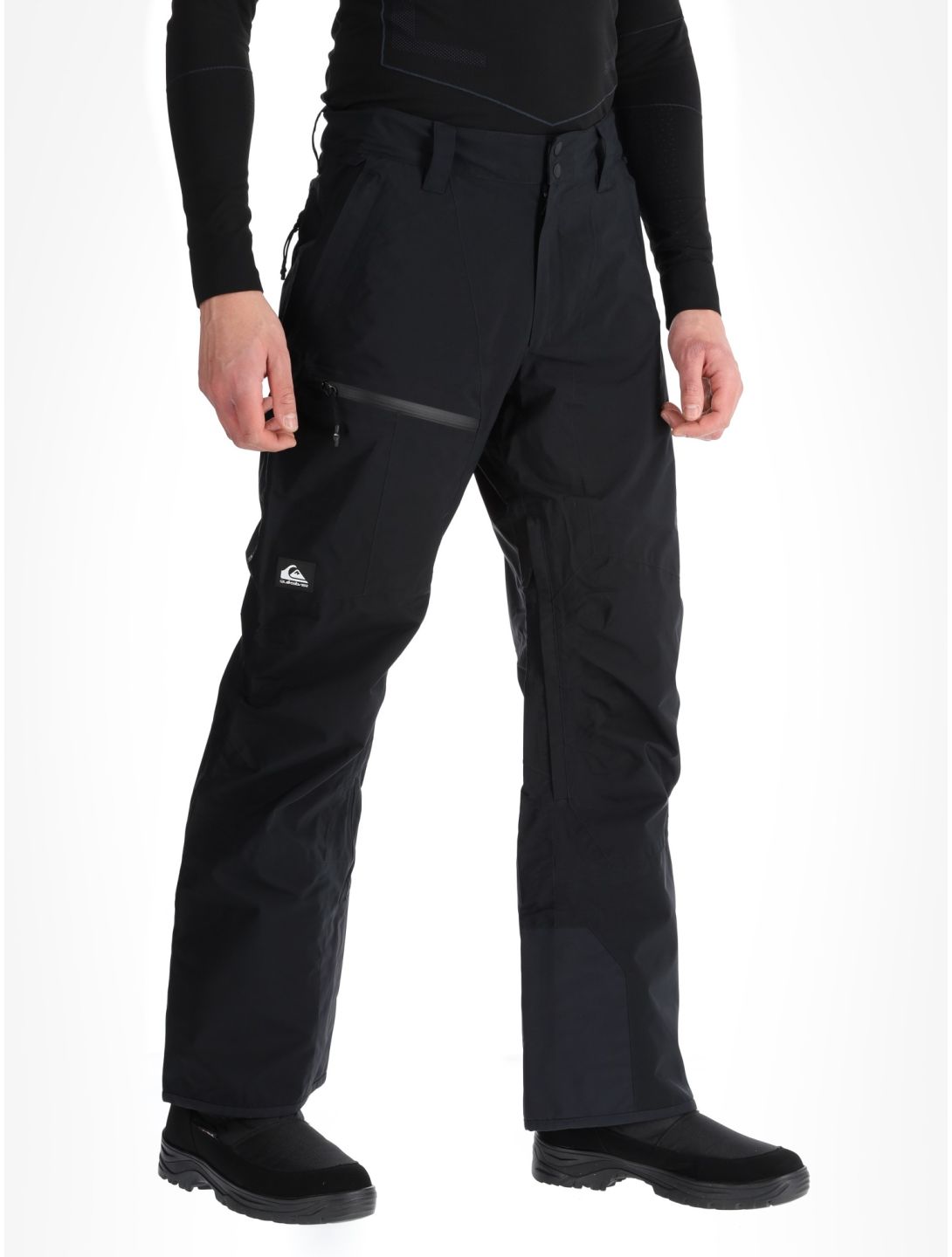 Quiksilver, Forever Strecht Gore-Tex BA Skibroek Gevoerd heren True Black Zwart 