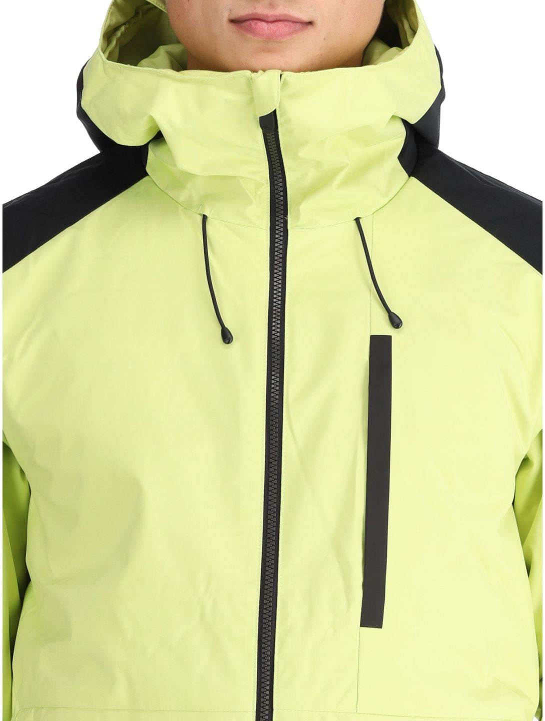 Quiksilver, Mission Block AA Jas gevoerd heren Celery Green Groen, Zwart 