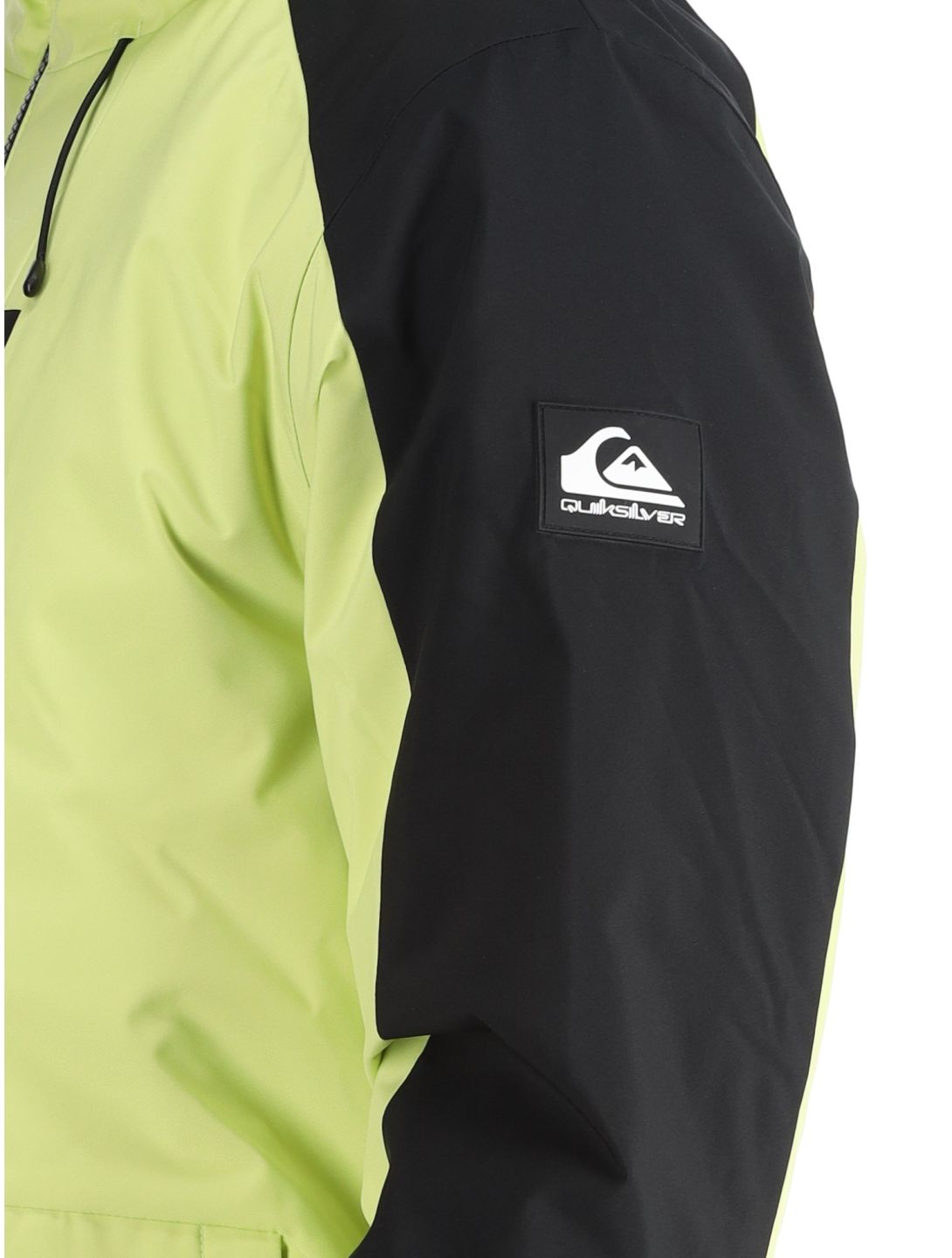 Quiksilver, Mission Block AA Jas gevoerd heren Celery Green Groen, Zwart 