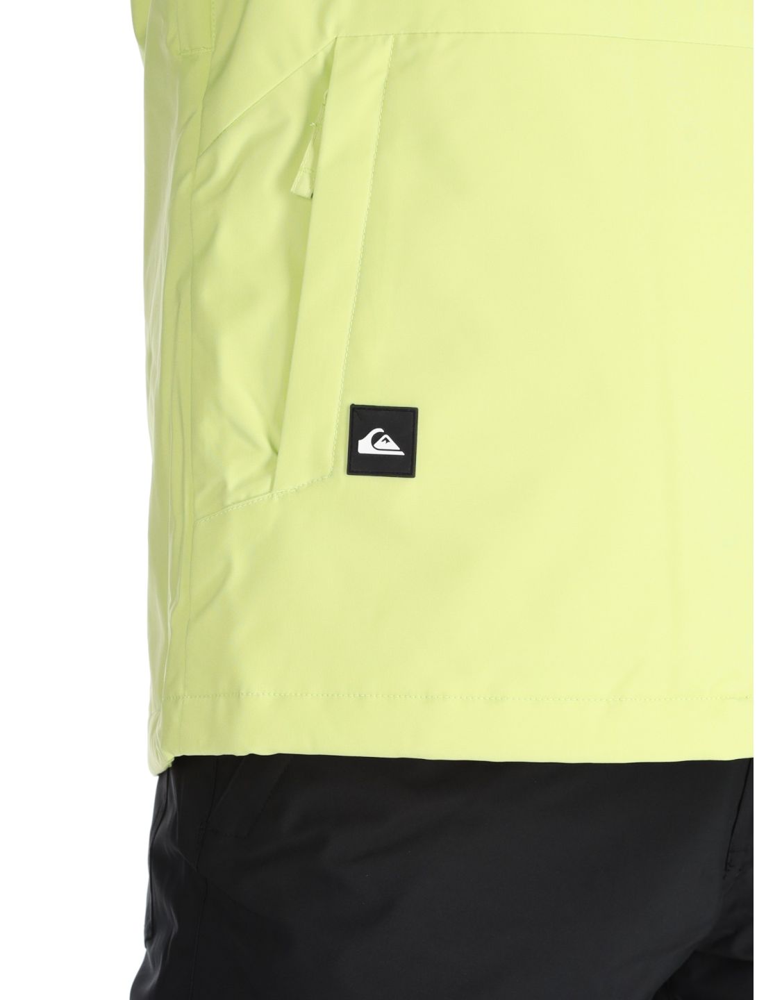 Quiksilver, Mission Block AA Jas gevoerd heren Celery Green Groen, Zwart 