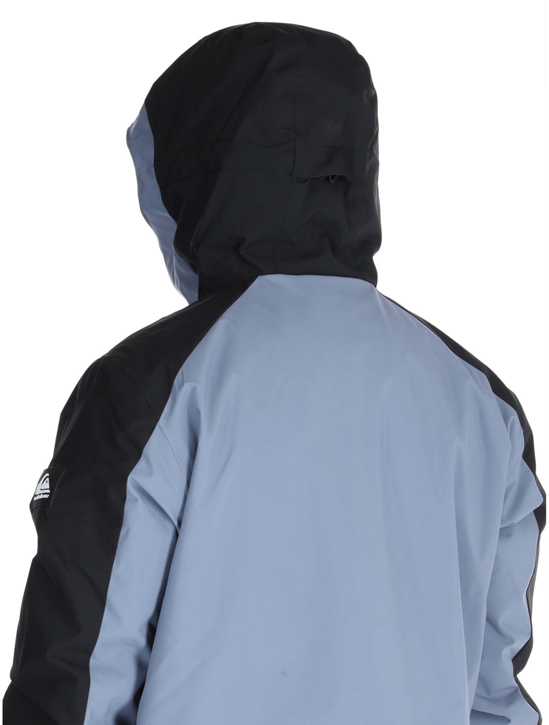 Quiksilver, Mission Block AA Jas gevoerd heren Flint Stone Grijs, Zwart 