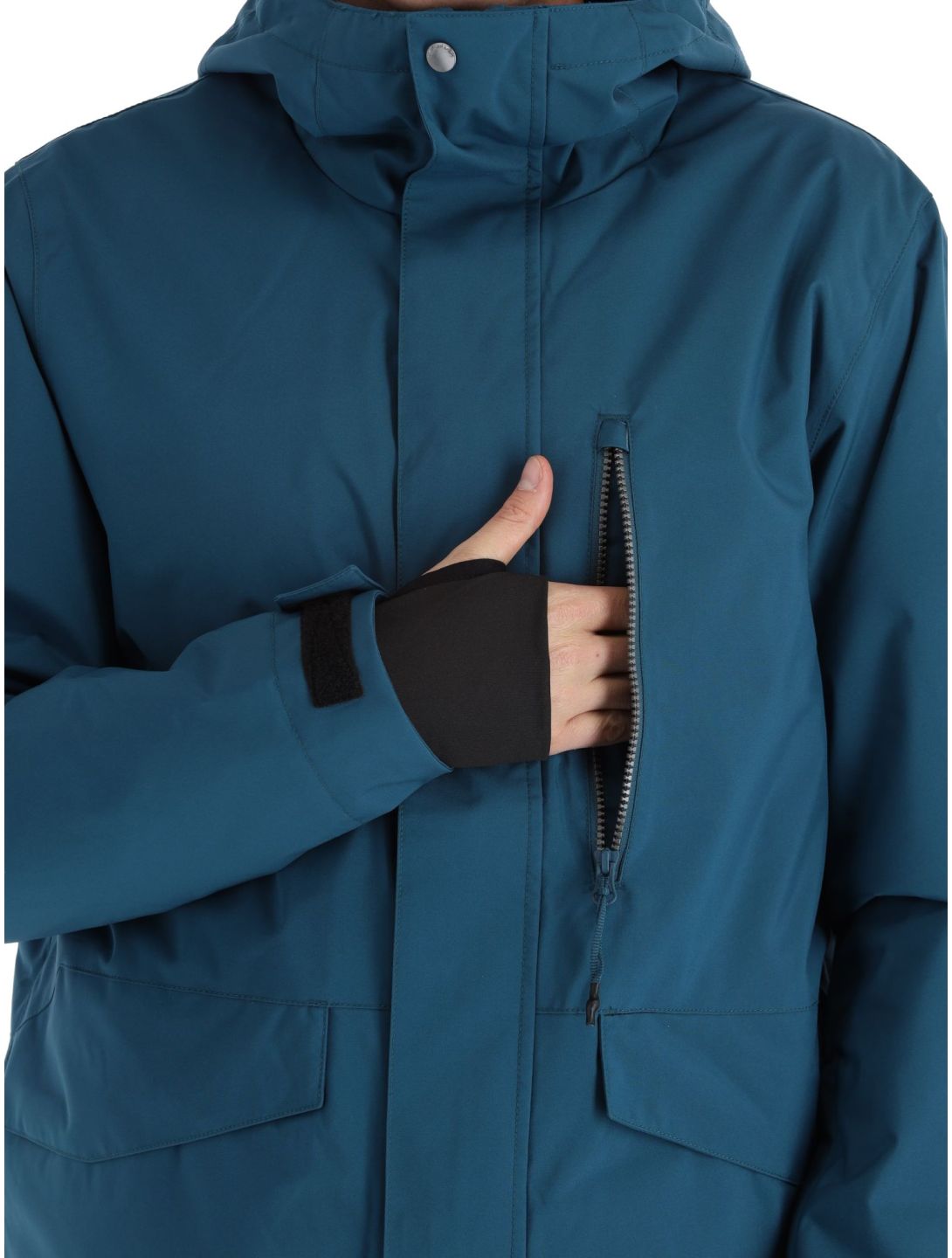 Quiksilver, Mission Solid ski-jas heren Majolica Blue blauw 