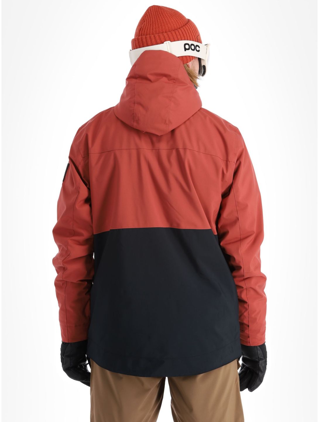 Quiksilver, Sycamore ski-jas heren Cub bruin, rood, zwart 