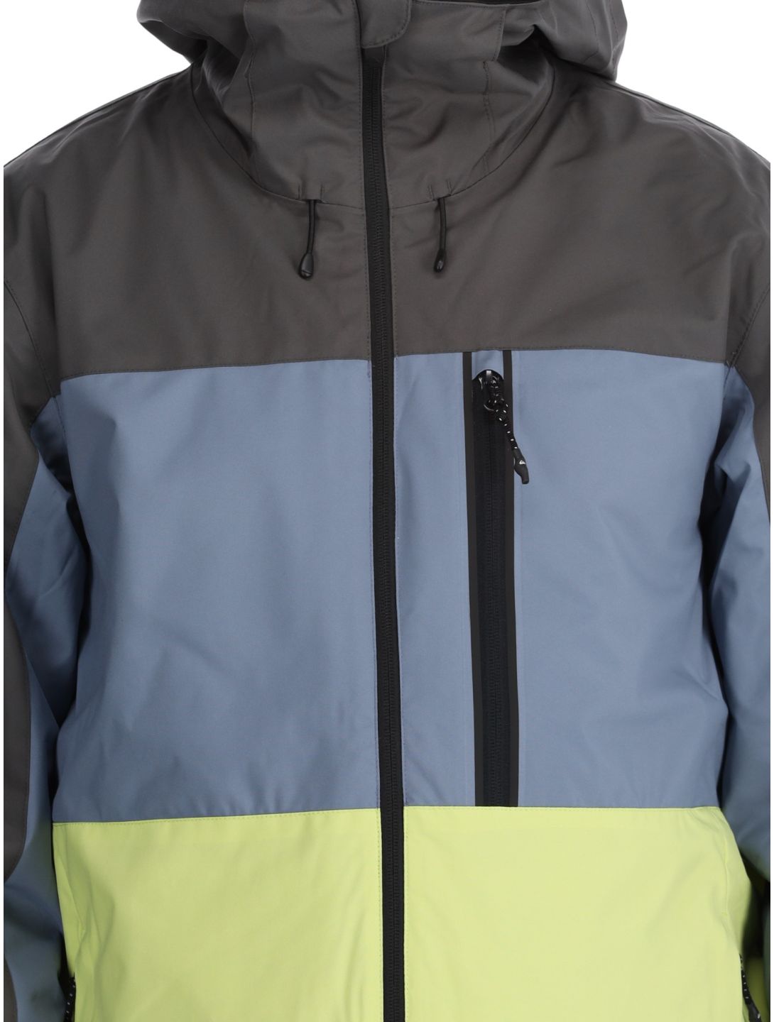 Quiksilver, Sycamore AA Jas gevoerd heren Dark Shadow Blauw, Grijs, Groen 