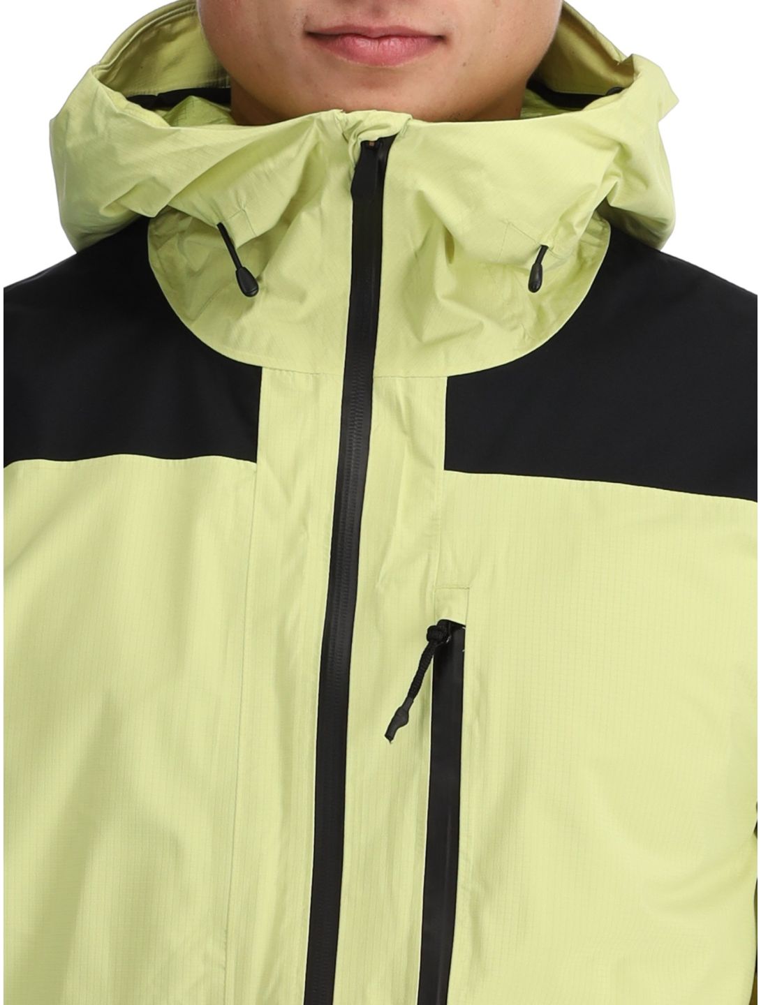 Quiksilver, Ultralight 20K AA Jas gevoerd heren Celery Green Groen, Zwart 