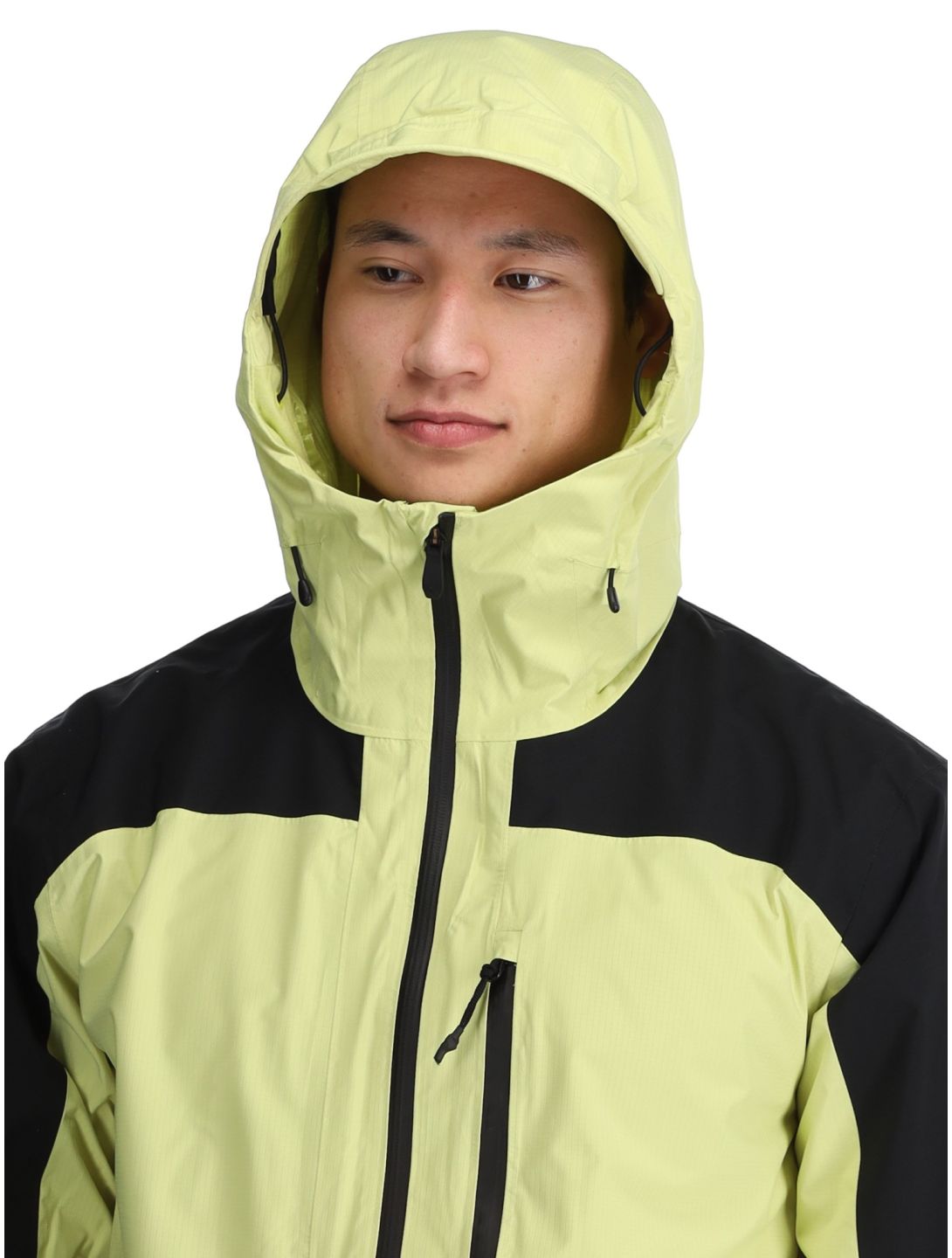 Quiksilver, Ultralight 20K AA Jas gevoerd heren Celery Green Groen, Zwart 