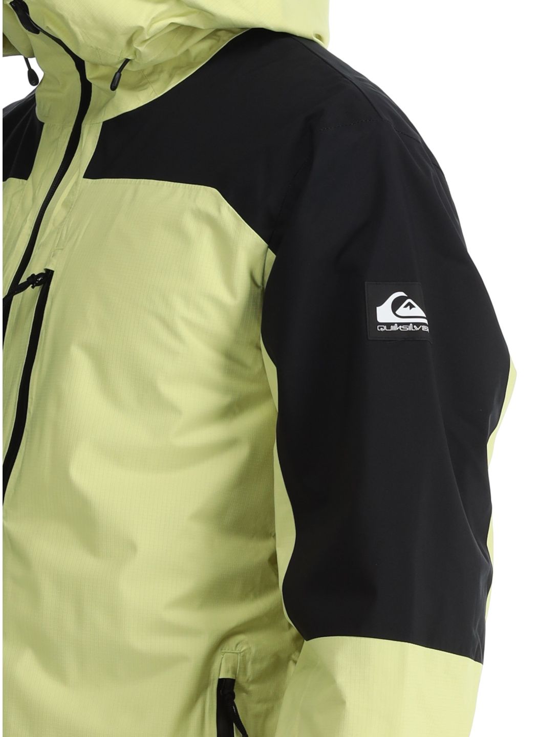 Quiksilver, Ultralight 20K AA Jas gevoerd heren Celery Green Groen, Zwart 