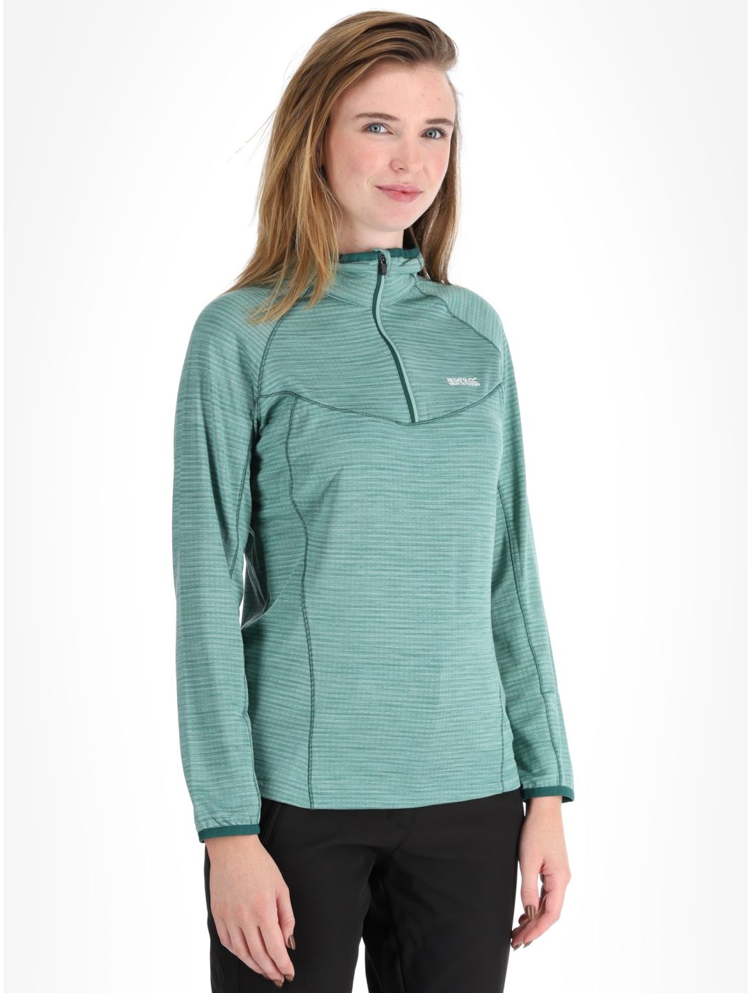 Regatta, Yonder II GA Ski pully dames Dust Green Groen 