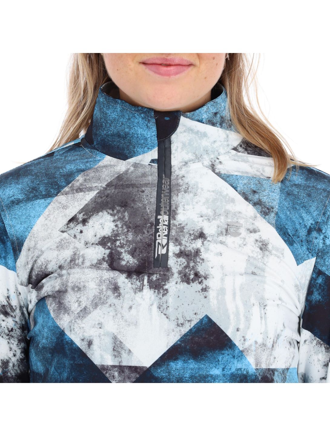 Rehall, Anna-R skipully dames graphic Blauw/Wit