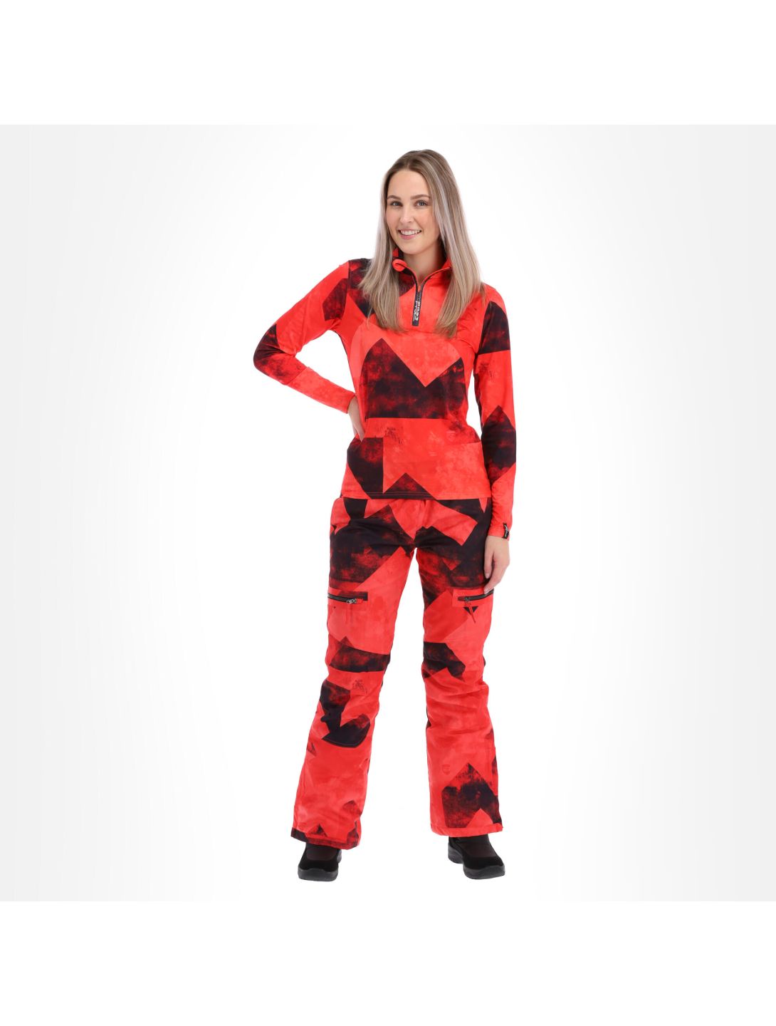 Rehall, Anna-R skipully dames graphic Rood/Roze