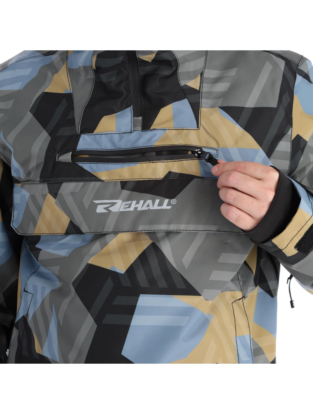 Rehall, Artois-R winter anorak heren camo mirage blauw 