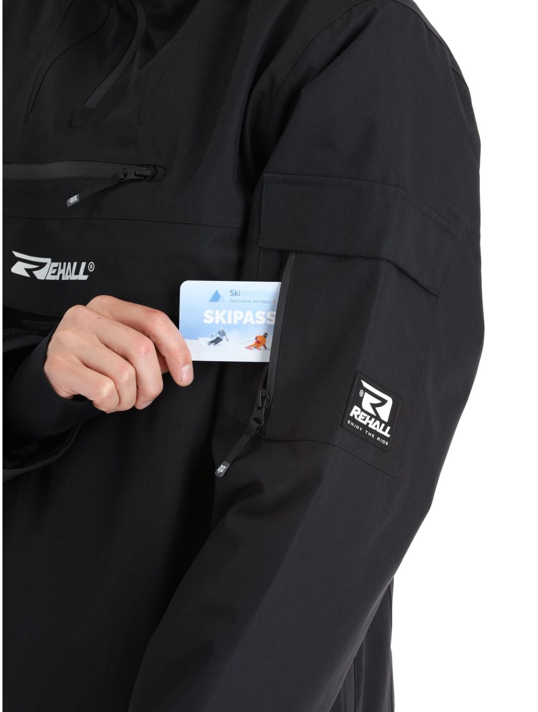 Rehall, Artrix-R winter anorak heren Black zwart 