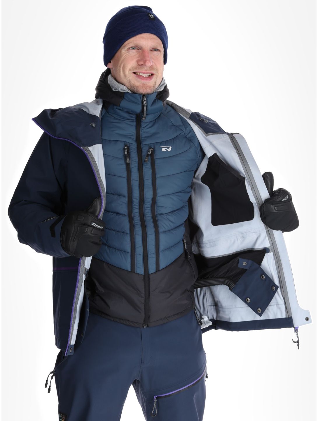 Rehall, Arvon-R AB Hardshell jas heren Navy Blauw 