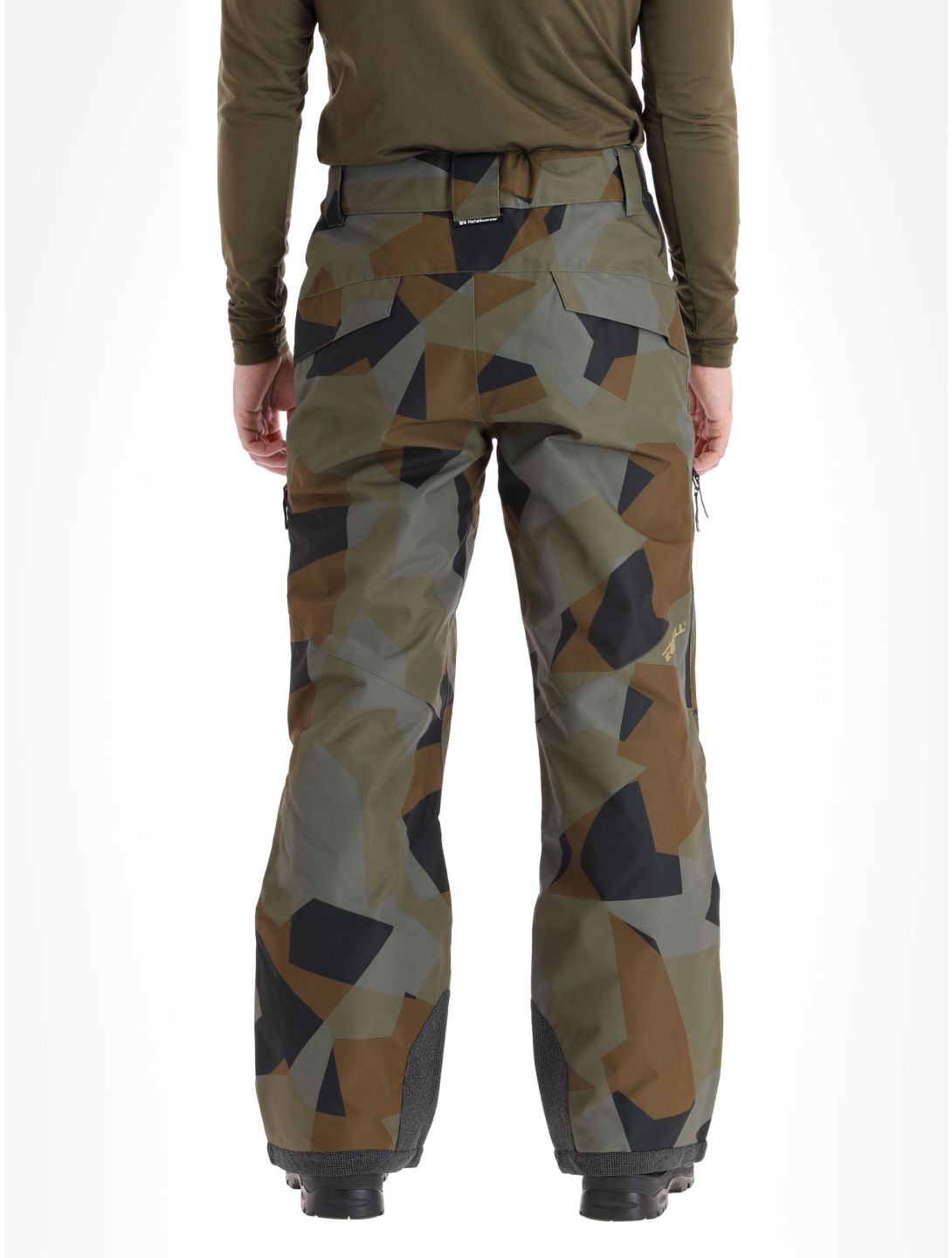 Rehall, Catamount-R skibroek heren Camo Olive grijs, groen, zwart 