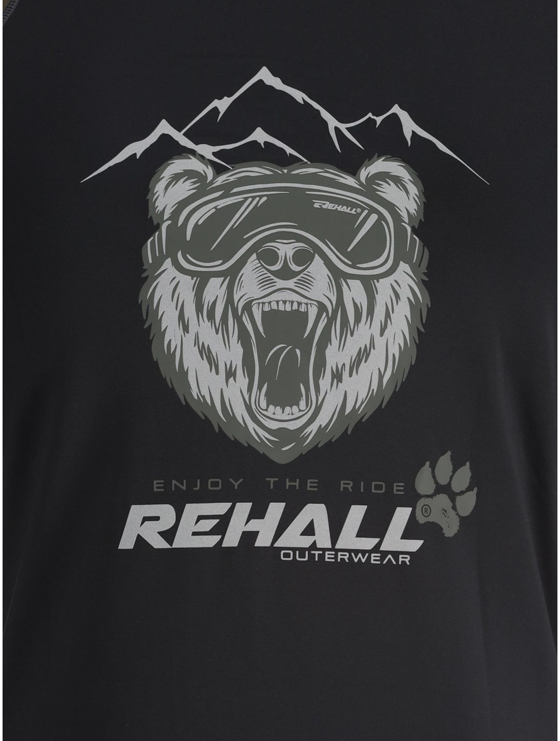 Rehall, Cook-R GA Ski pully heren Graphite Grijs 