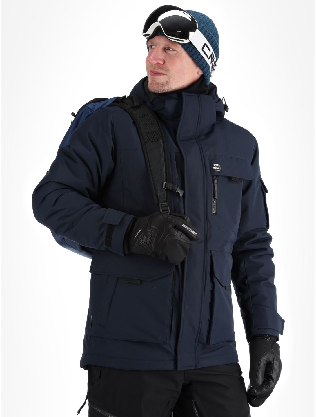 Rehall, Dean-R AA Jas gevoerd heren Navy Blauw 