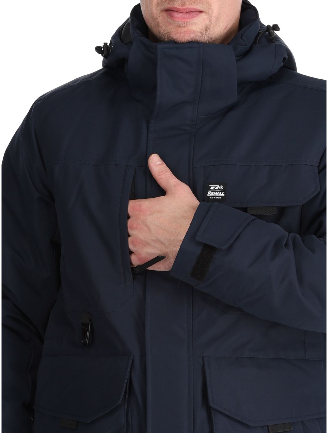 Rehall, Dean-R AA Jas gevoerd heren Navy Blauw 