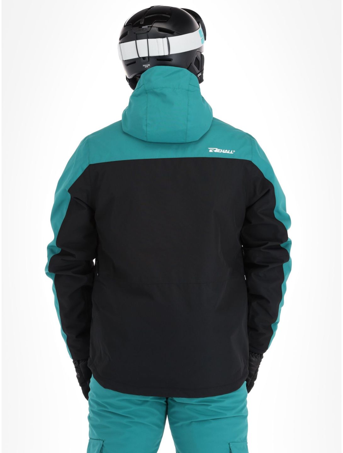 Rehall, Denver-R ski-jas heren Teal green blauw, zwart 