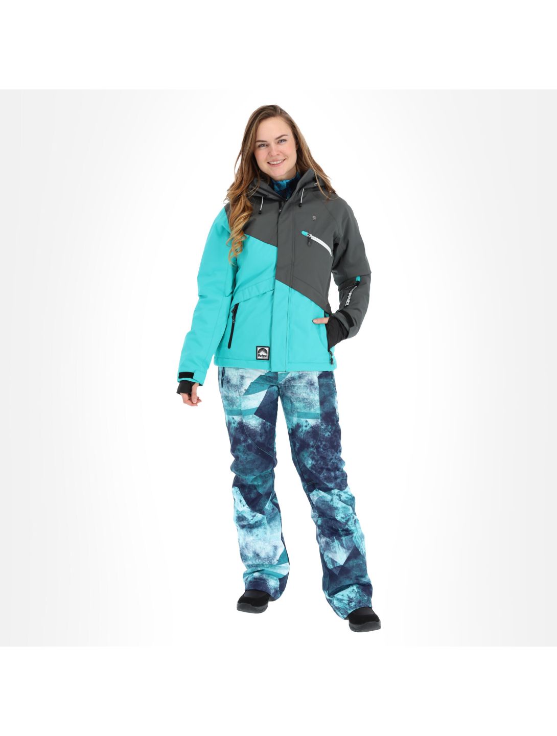 Rehall, Drew-R ski-jas dames oak Grijs