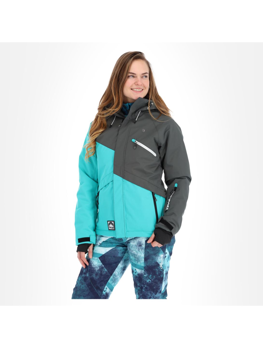 Rehall, Drew-R ski-jas dames oak Grijs