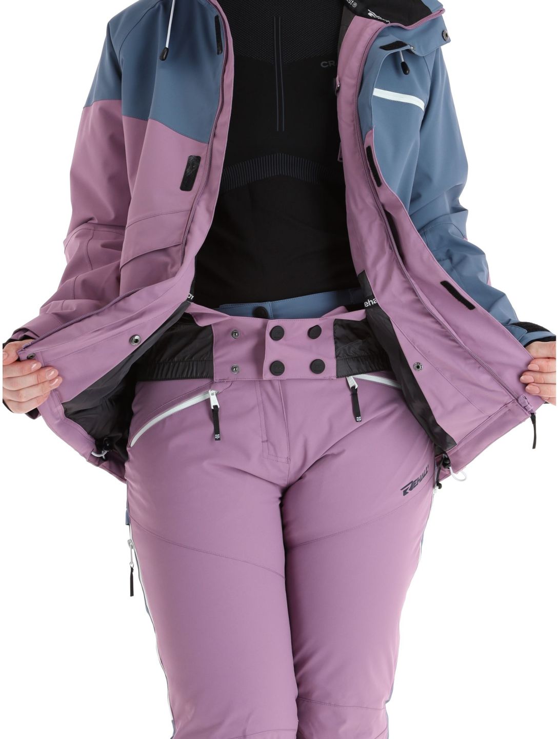 Rehall, Dyna-R ski-jas dames Lavender blauw, paars 