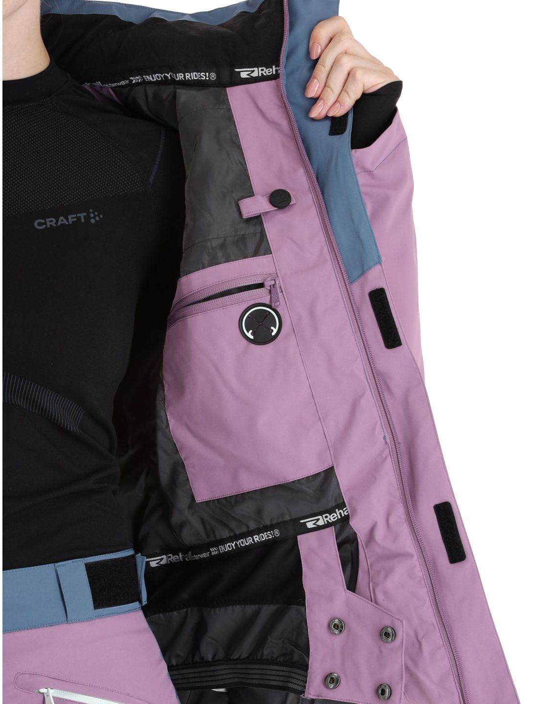 Rehall, Dyna-R ski-jas dames Lavender blauw, paars 