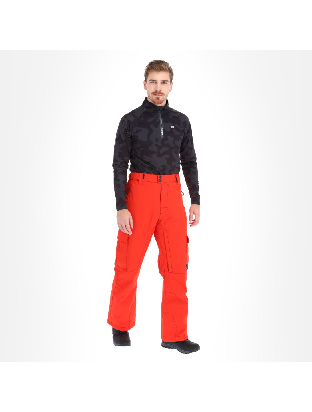 Rehall, Edge-R skibroek heren flame Rood