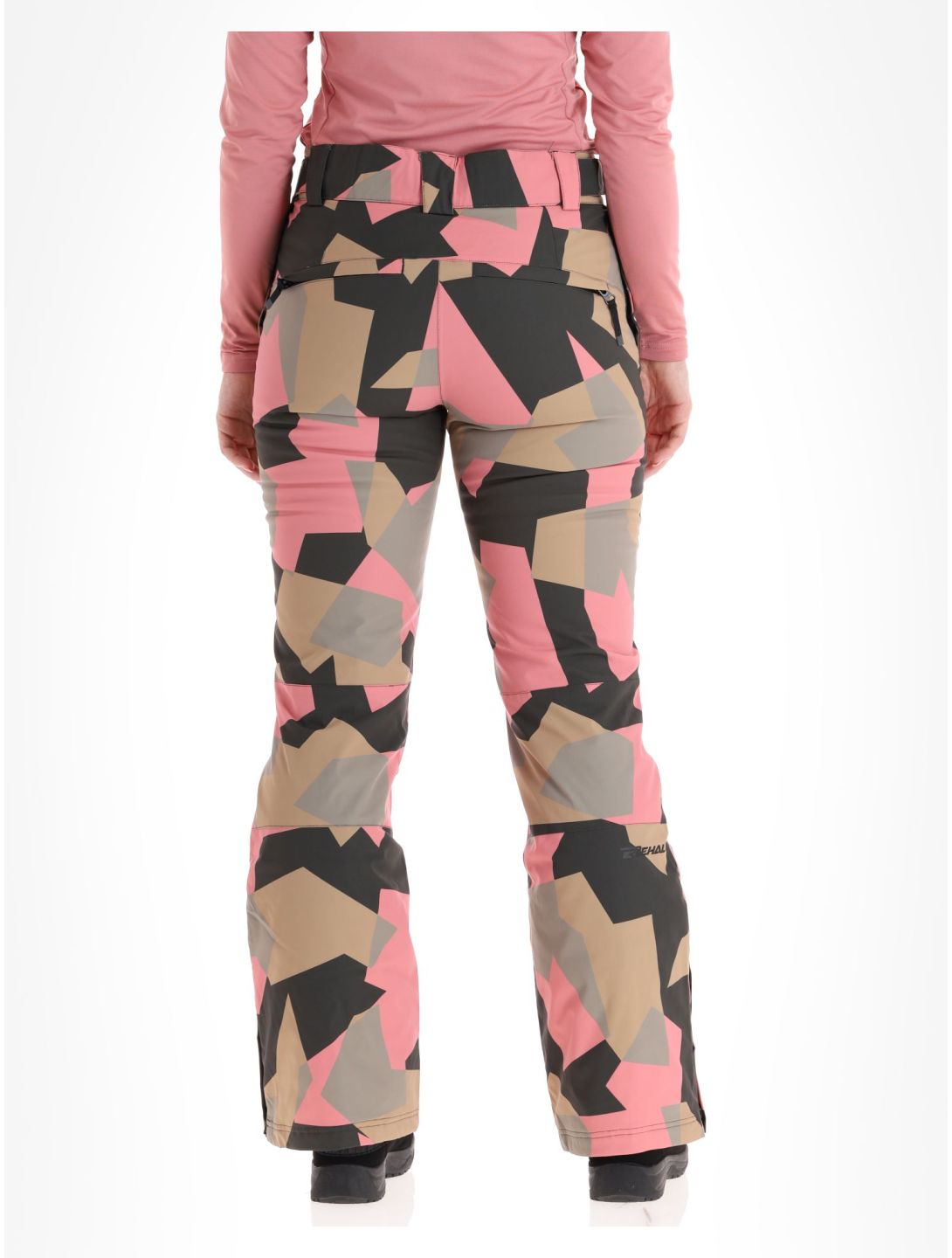 Rehall, Eva-R skibroek dames Camo Rose roze 