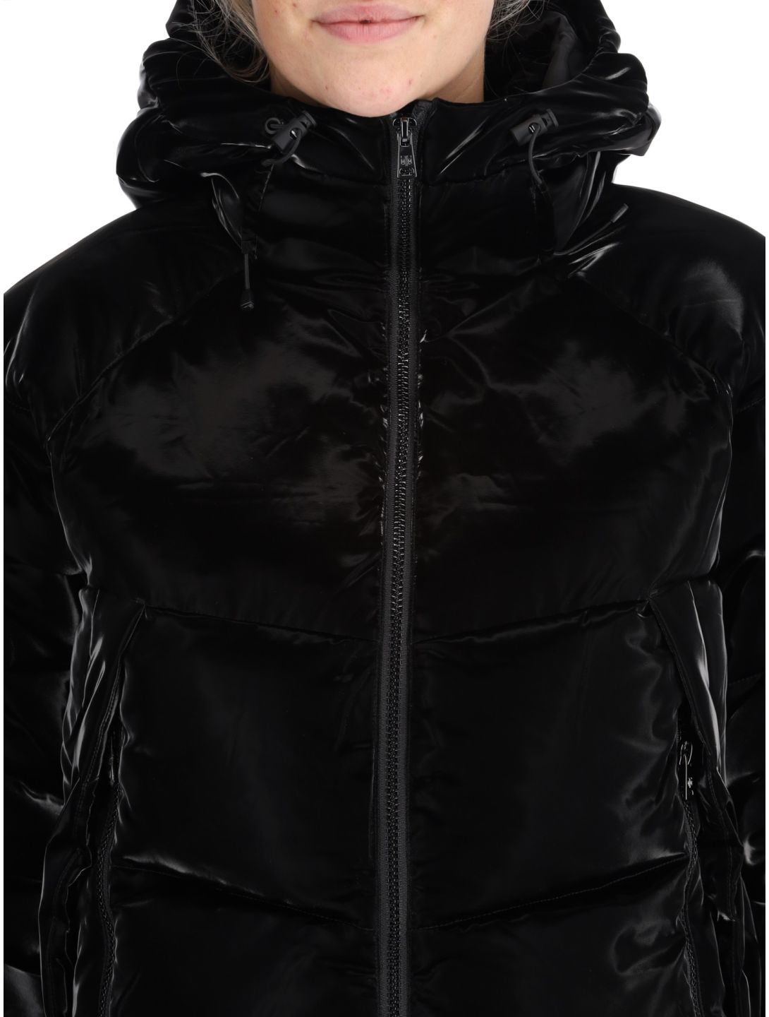 Rehall, Felix-R AA Jas gevoerd dames Metallic Black Zwart 