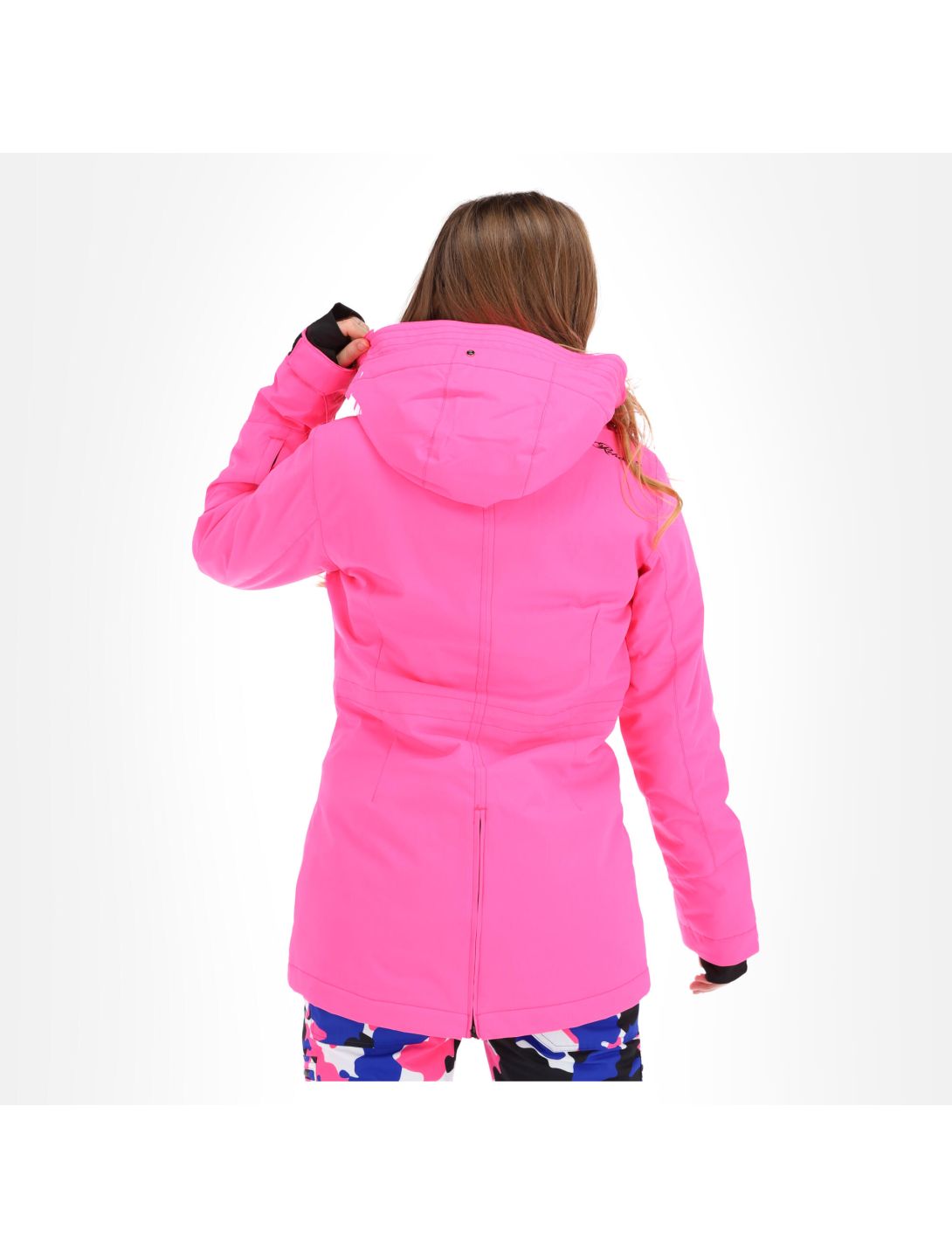 Rehall, Hayley-R ski-jas dames fluo Roze