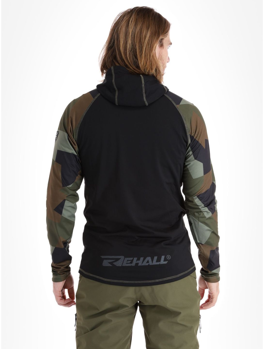 Rehall, Hoffa-R thermoshirt heren Camo Olive groen 