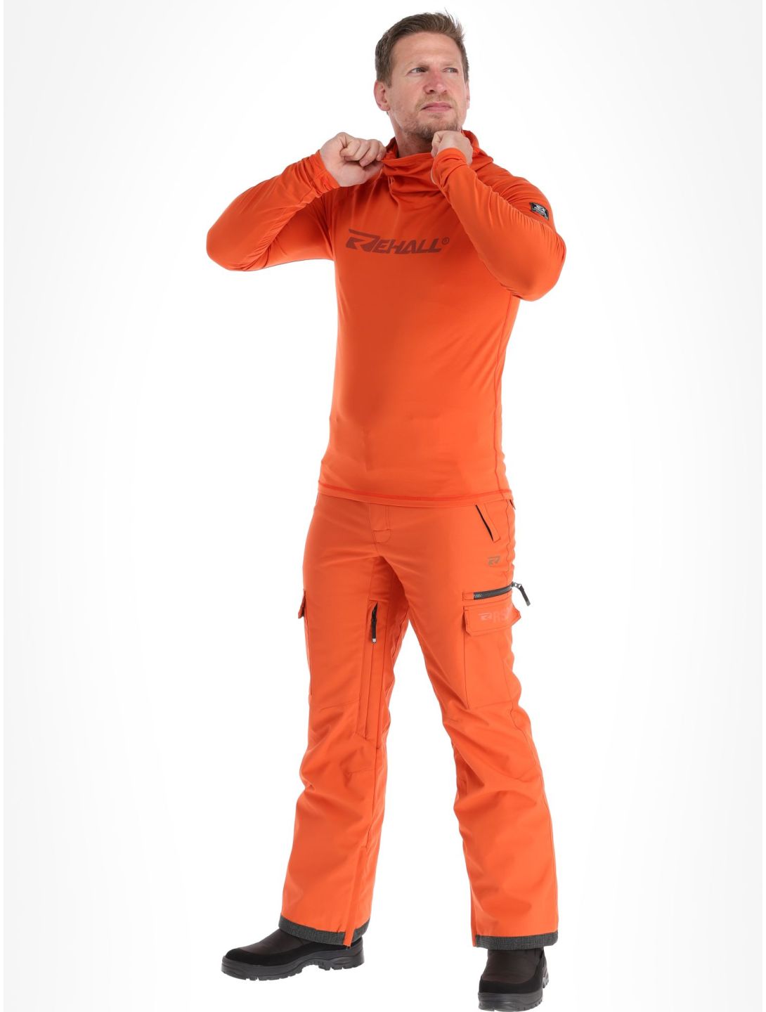 Rehall, Hoffa-R thermoshirt heren Rust rood 