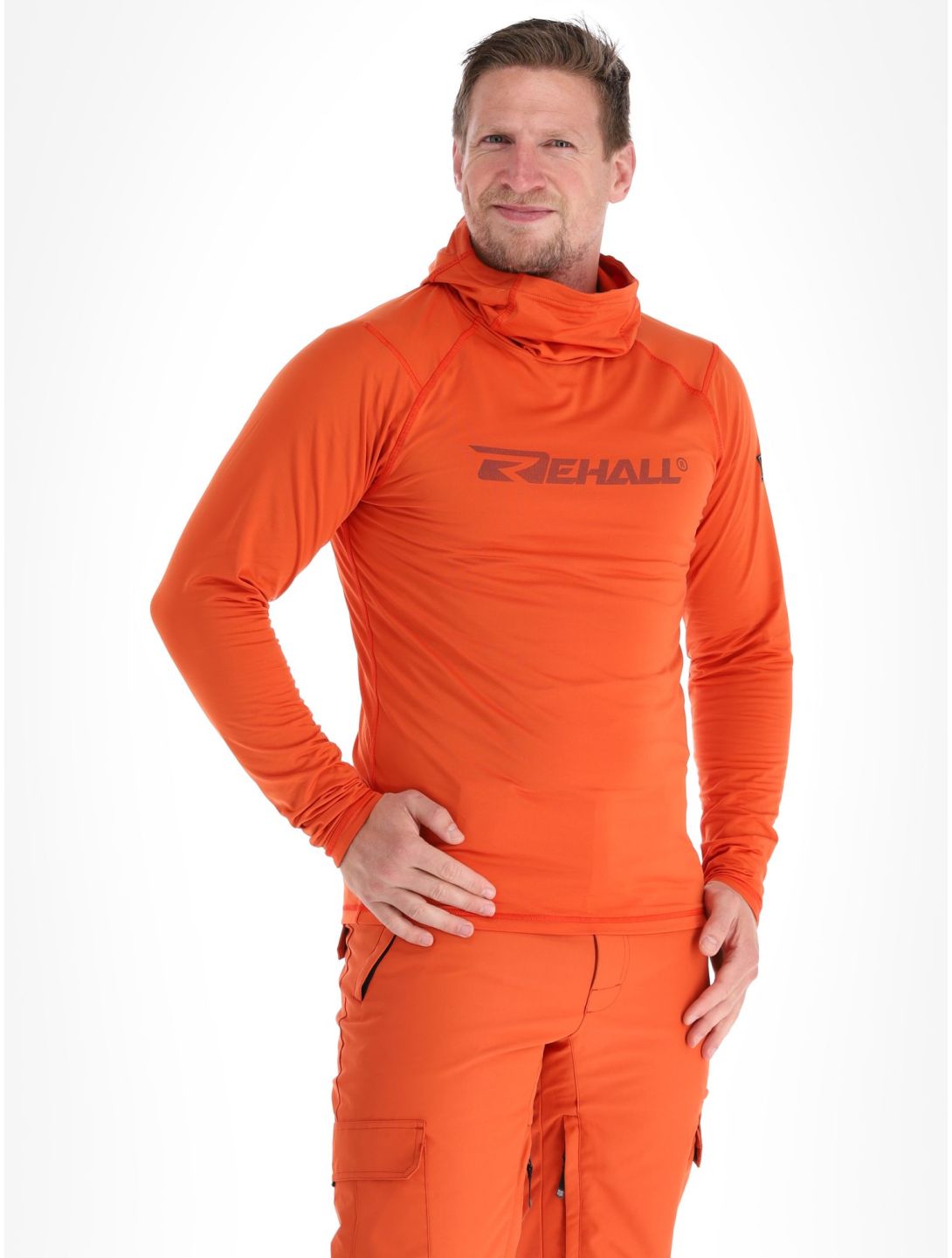 Rehall, Hoffa-R thermoshirt heren Rust rood 