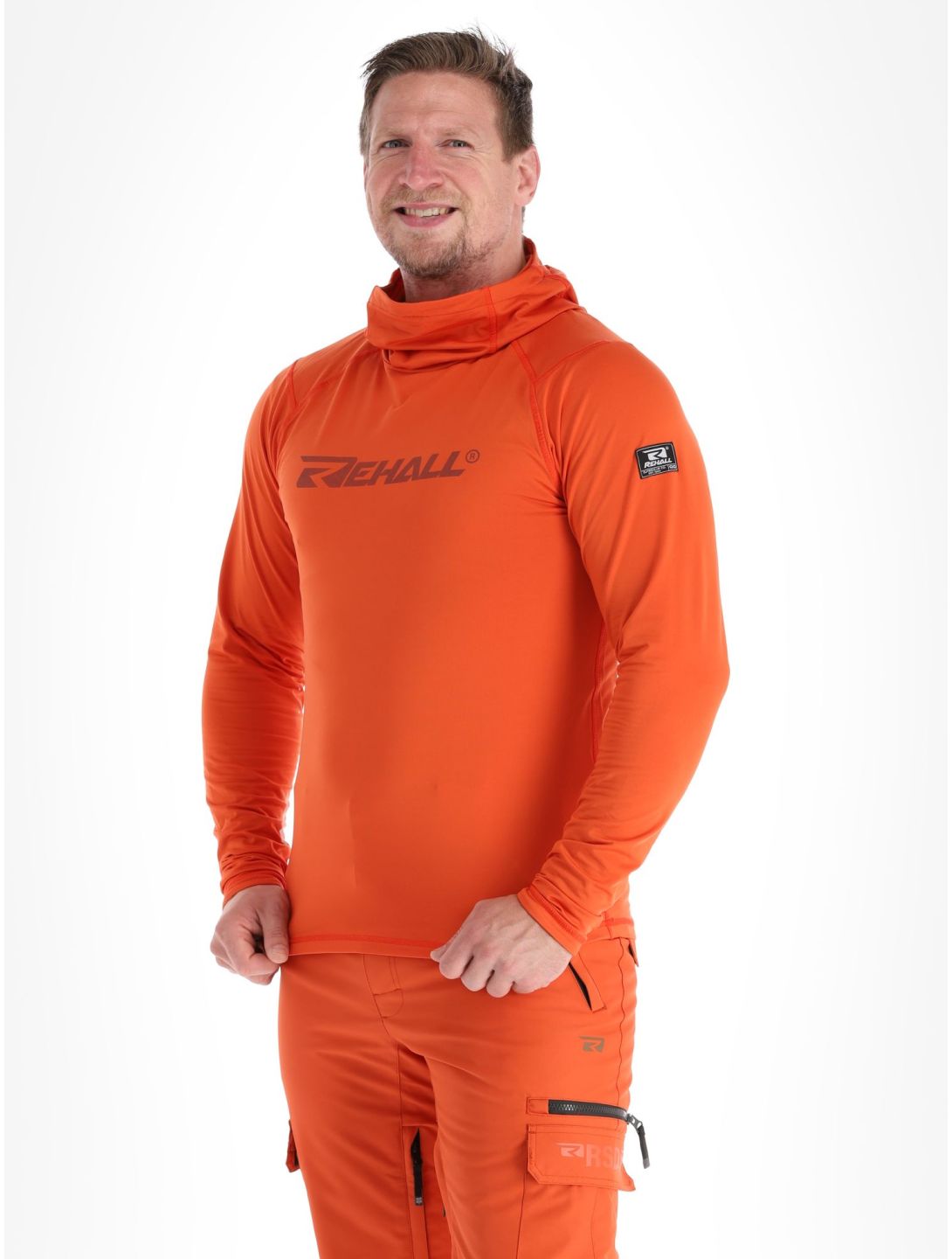 Rehall, Hoffa-R thermoshirt heren Rust rood 