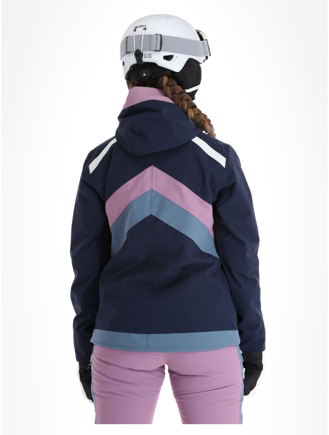 Rehall, June-R ski-jas dames Navy blauw, paars 