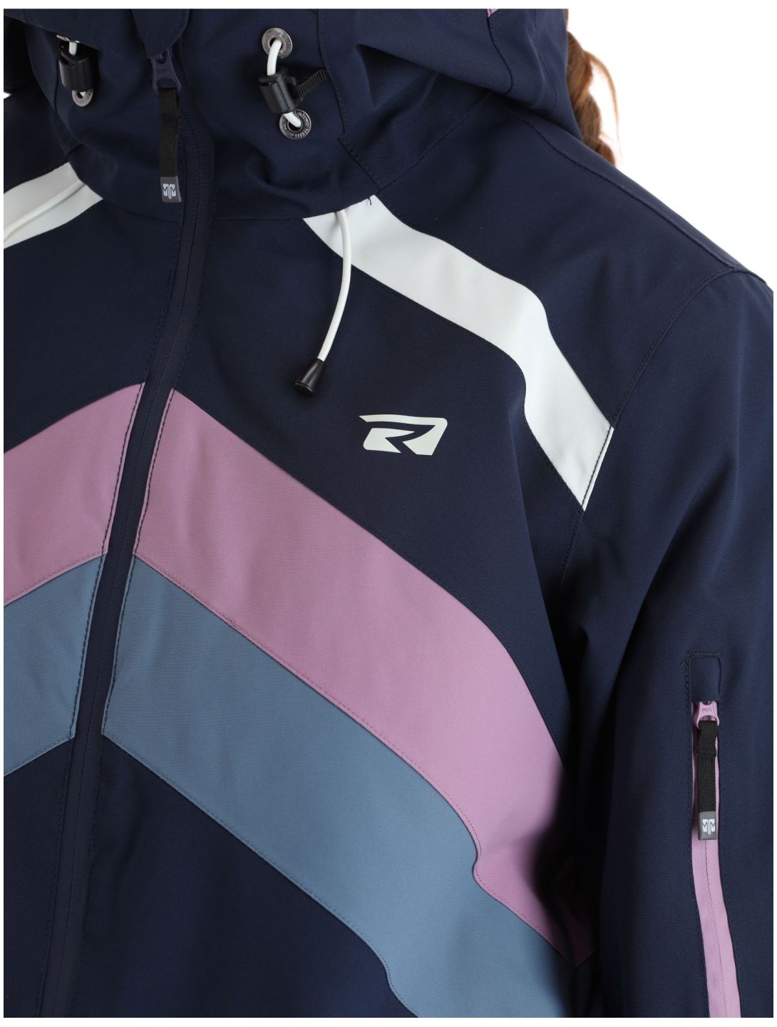 Rehall, June-R ski-jas dames Navy blauw, paars 