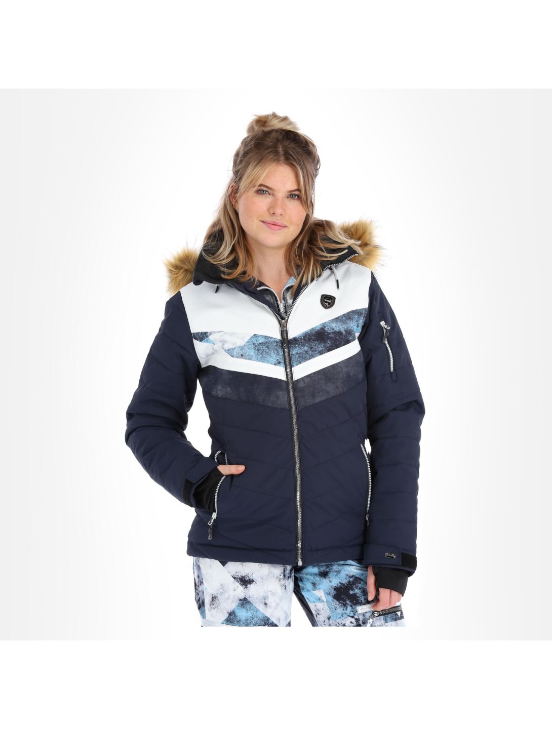 Rehall, Karina-R ski-jas dames navy Blauw