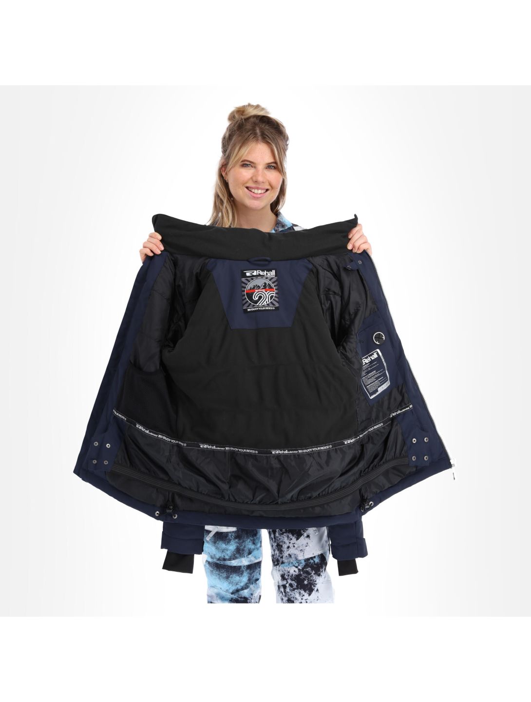 Rehall, Karina-R ski-jas dames navy Blauw