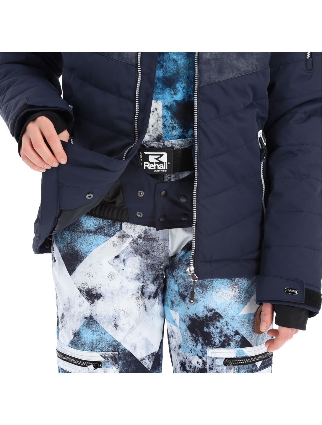 Rehall, Karina-R ski-jas dames navy Blauw