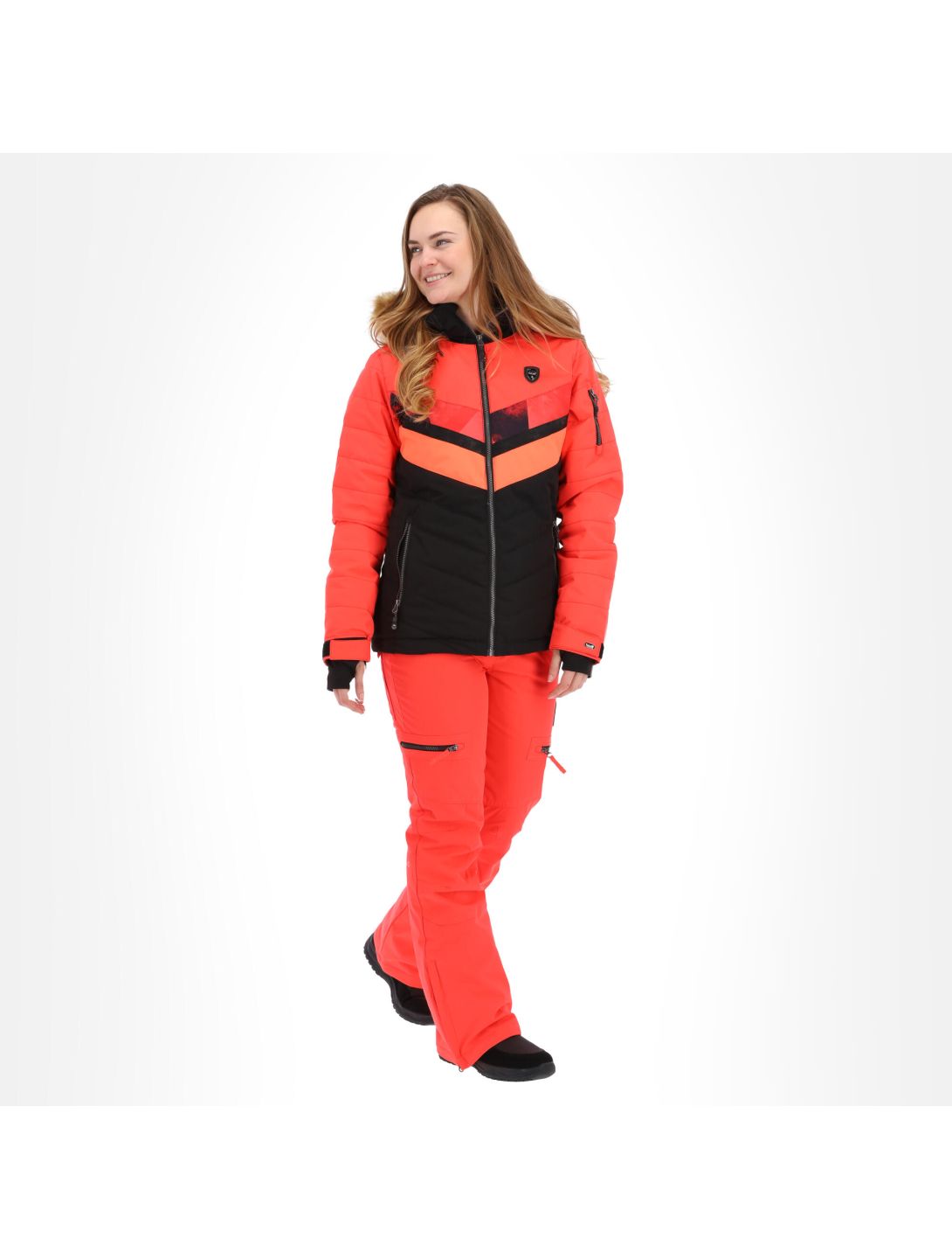 Rehall, Karina-R ski-jas dames red Roze