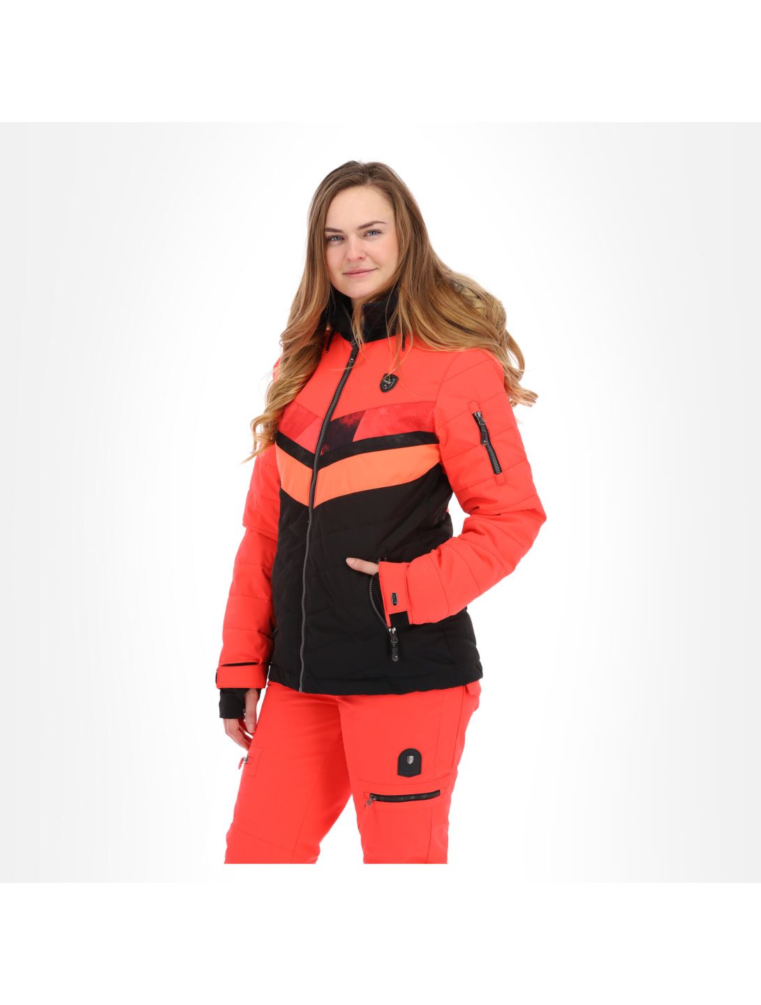 Rehall, Karina-R ski-jas dames red Roze